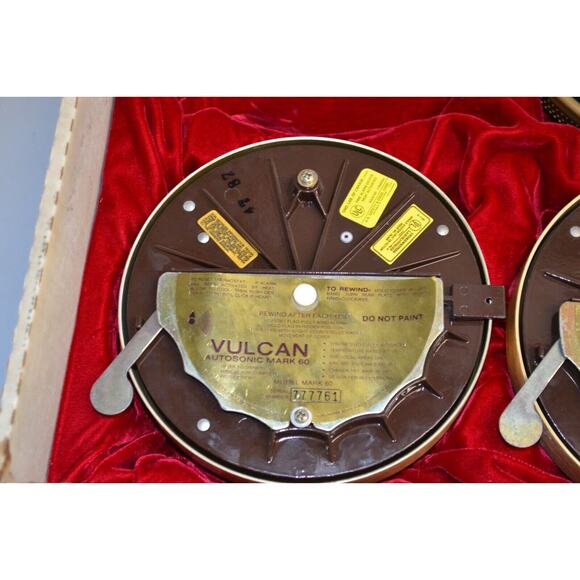 Lot of 4 OLD Vintage Vulcan Autosonic PVR Mark-I Smoke Detectors Untested - Picture 13 of 16